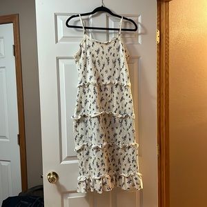 Floral stretchy dress